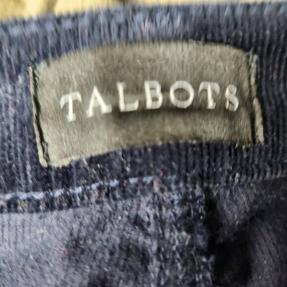 Talbots Women Size 2 Purple Corduroy Jegging The Flawless‎ Straight Leg Pants - Picture 4 of 6